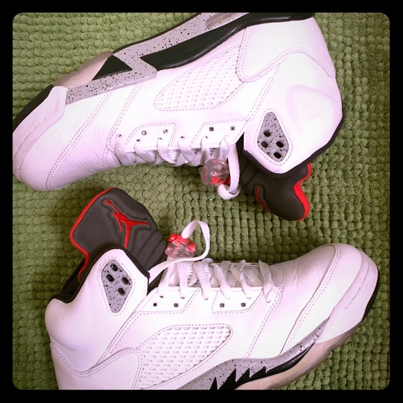Jordan Other - Nike Air Jordan White Cement 5s Size 10.5